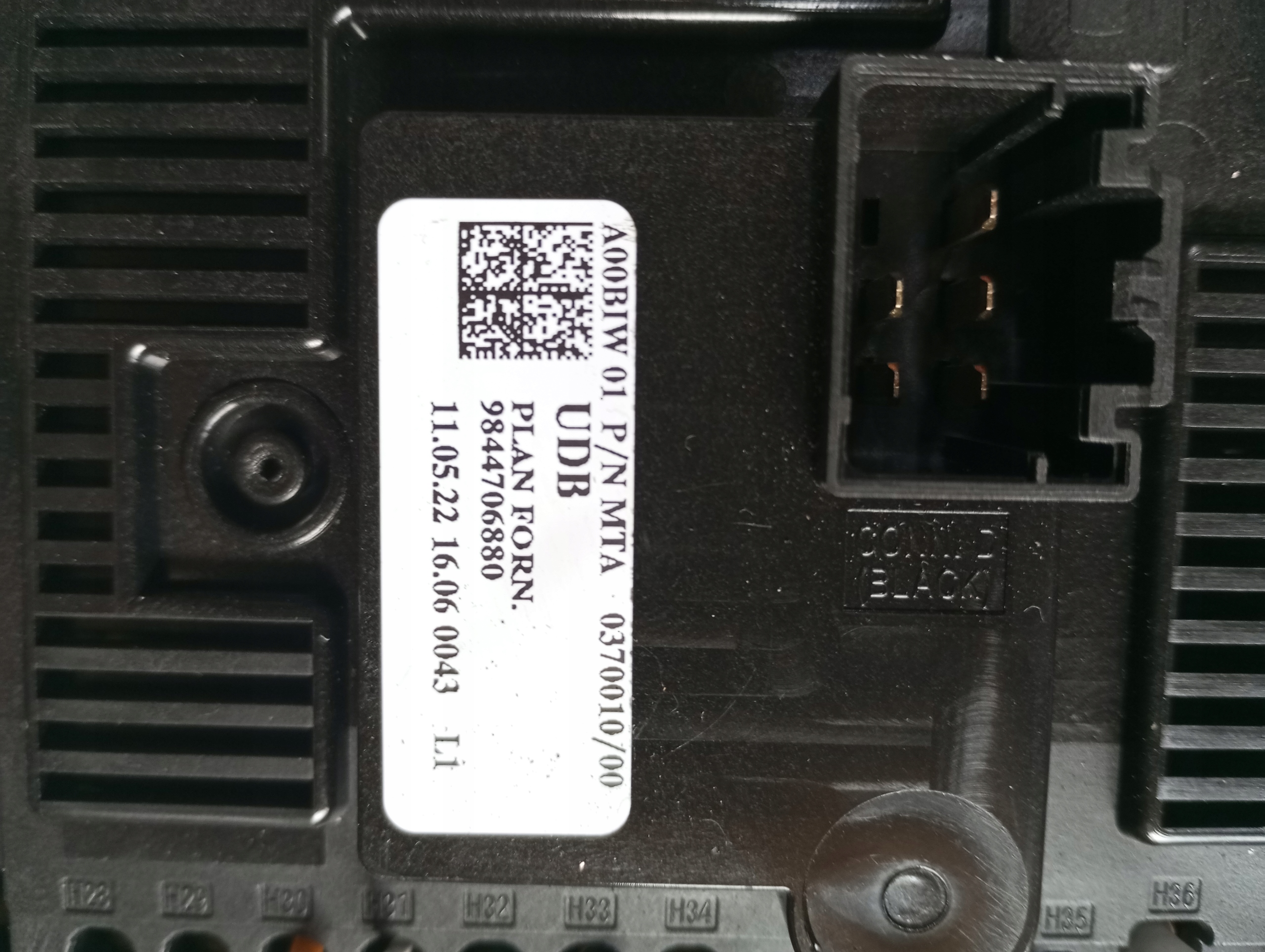 compartment BSI PEUGEOT CITROEN 9844706880