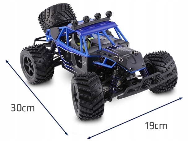 DIDELIS nuotolinio valdymo automobilis OVERMAX X-Flash Scale 1:18