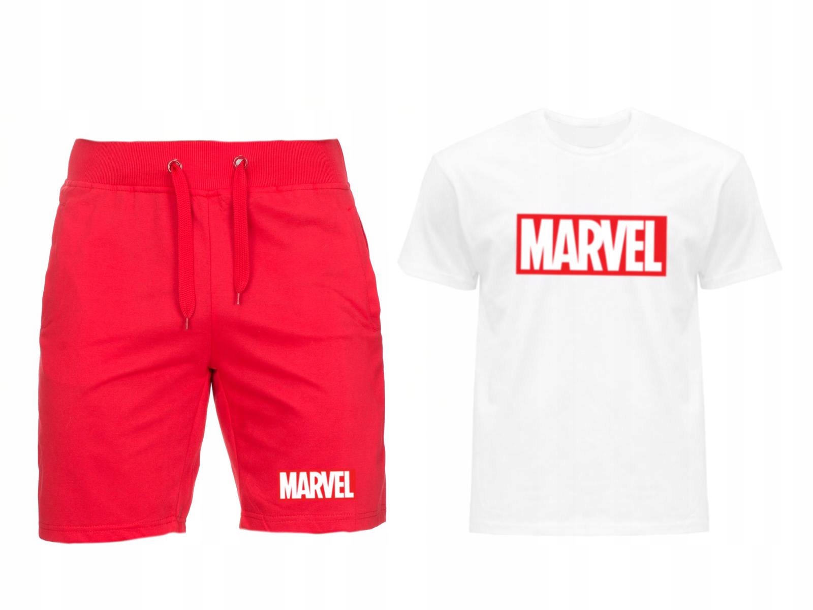Komplet Tričko Kraťasy Marvel Pánské XXL