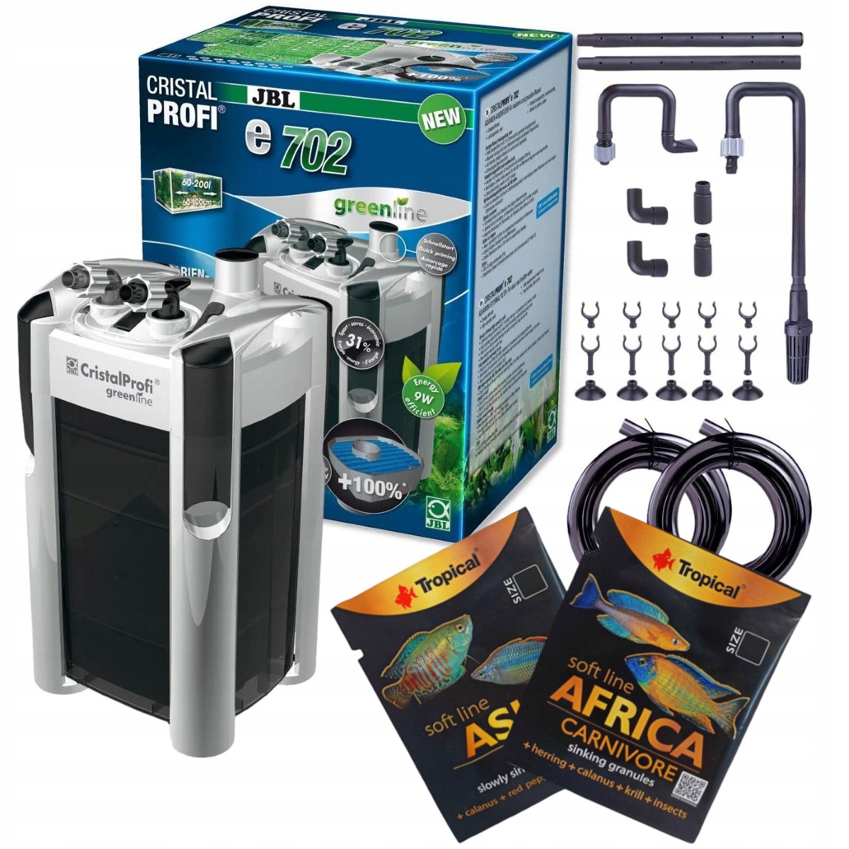 Jbl CristalProfi e702 Greenline Filtr Zewnętrzny gratisy