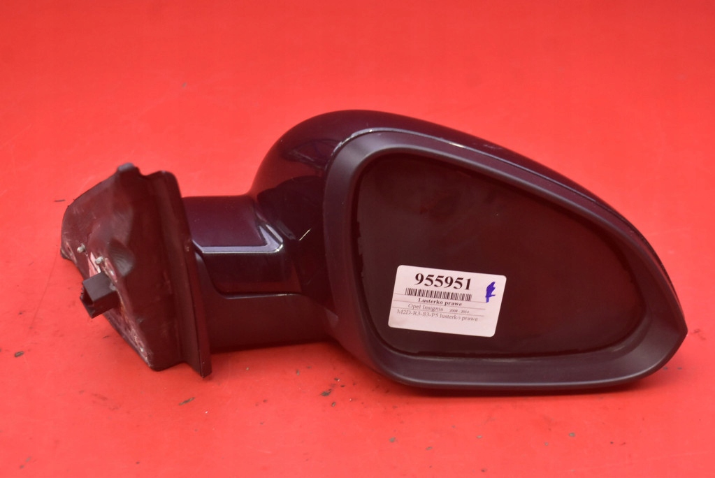 mirror right black, EU 13320193 OPEL INSIGNIA A 08-14 7 PIN