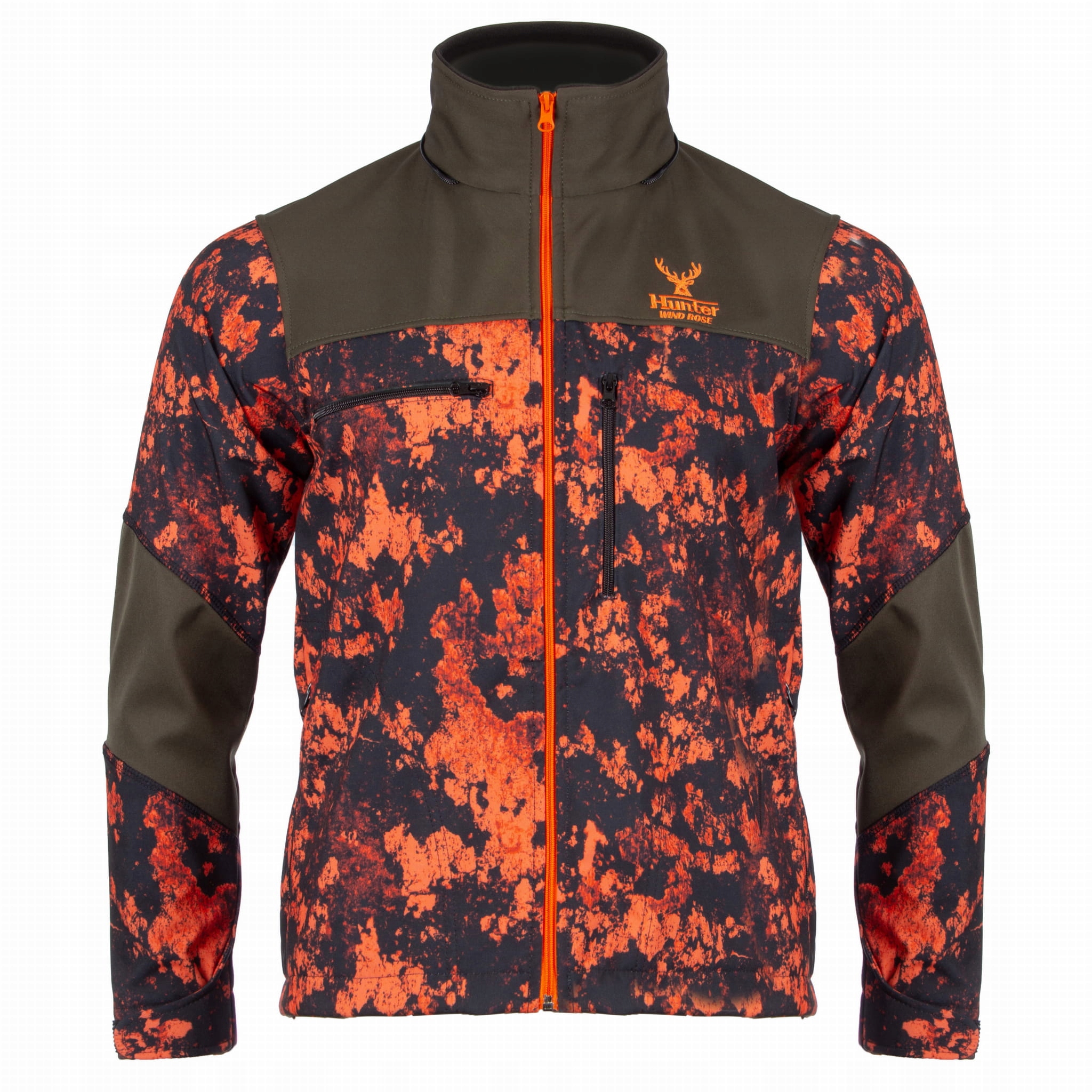 (新品) HUNTER MORI RUB HUNTING COAT Kurtka Deerhunter Excape Softshell 5643 Art Green