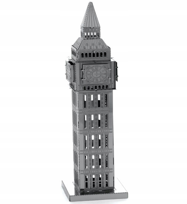 Metal Earth Big Ben Tower Model Metalowy 3D