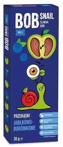 Przekąska jabłkowo-borówkowa 30g (BOB SNAIL) Bob Snail
