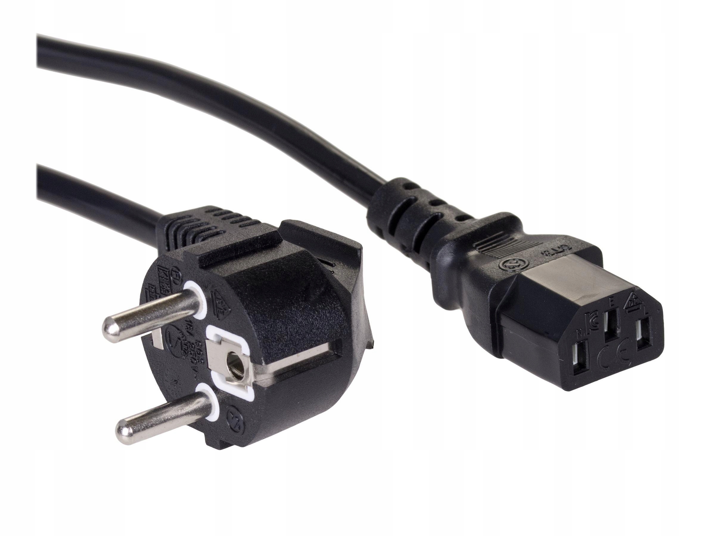 

Akyga Kabel zasilający AK-PC-01C Cu Iec C13 Cee