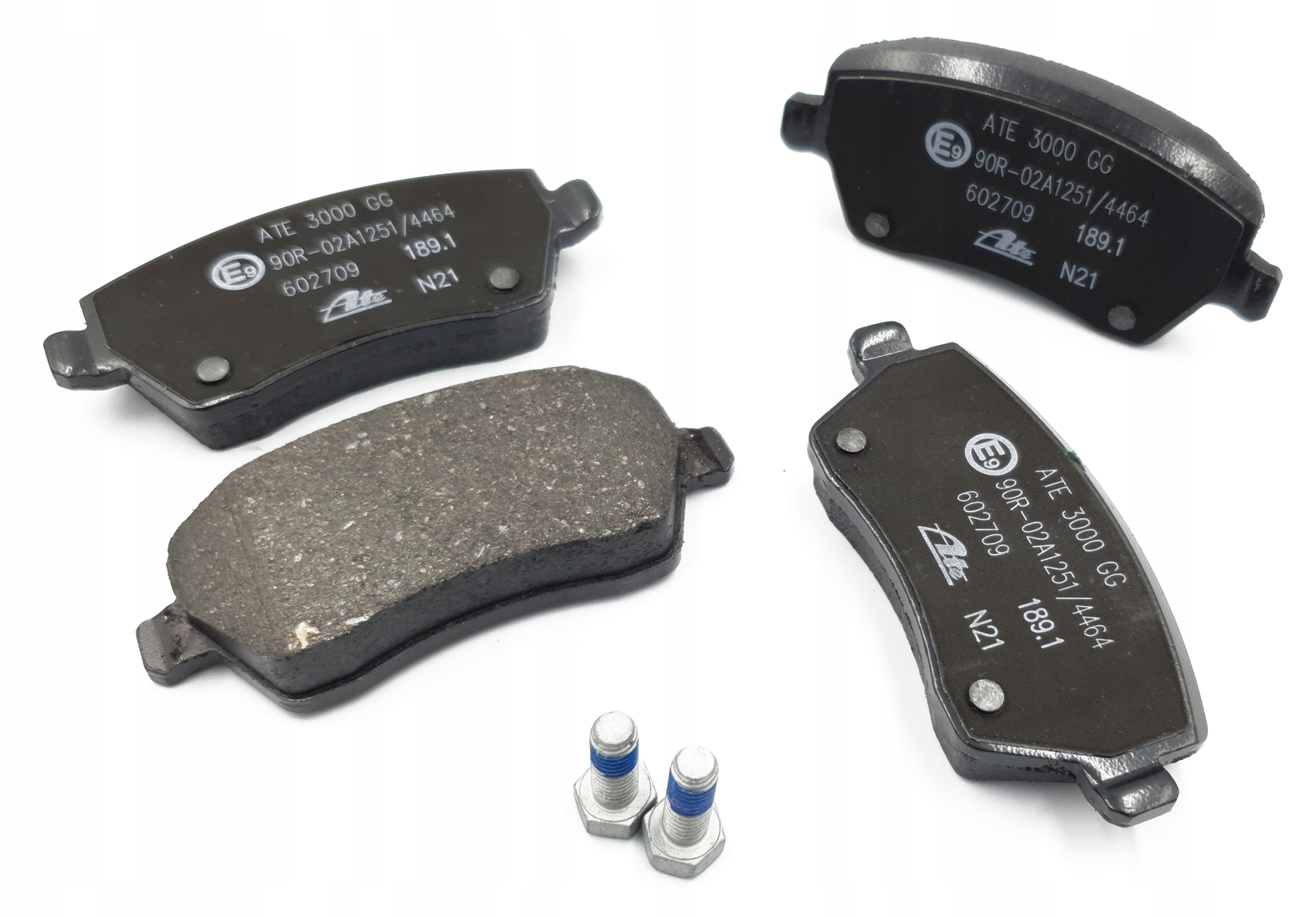 Klocki hamulcowe przód ATE RENAULT CLIO III 3 Strona zabudowy przód