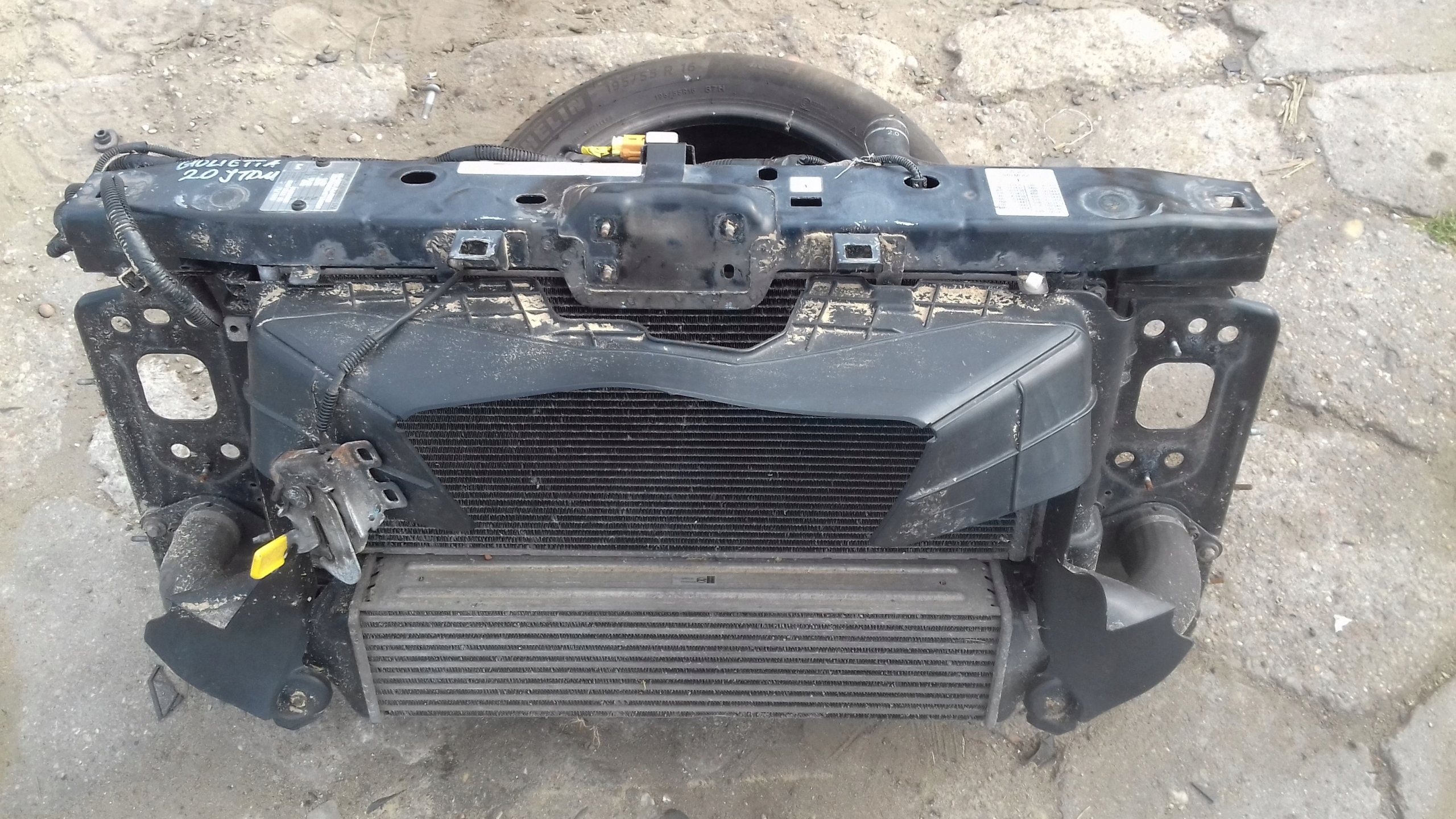 PAS PRZEDNI CHŁODNICE ALFA GIULIETTA 2.0JTDM Producent części Alfa Romeo OE