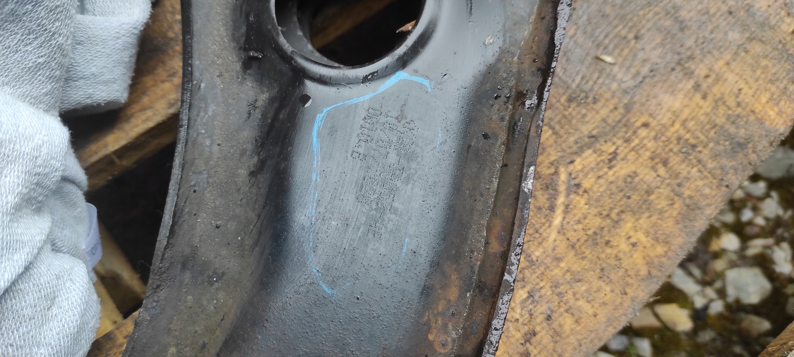 arm left front FORD TRANSIT MK8 KK31-3A053-AE