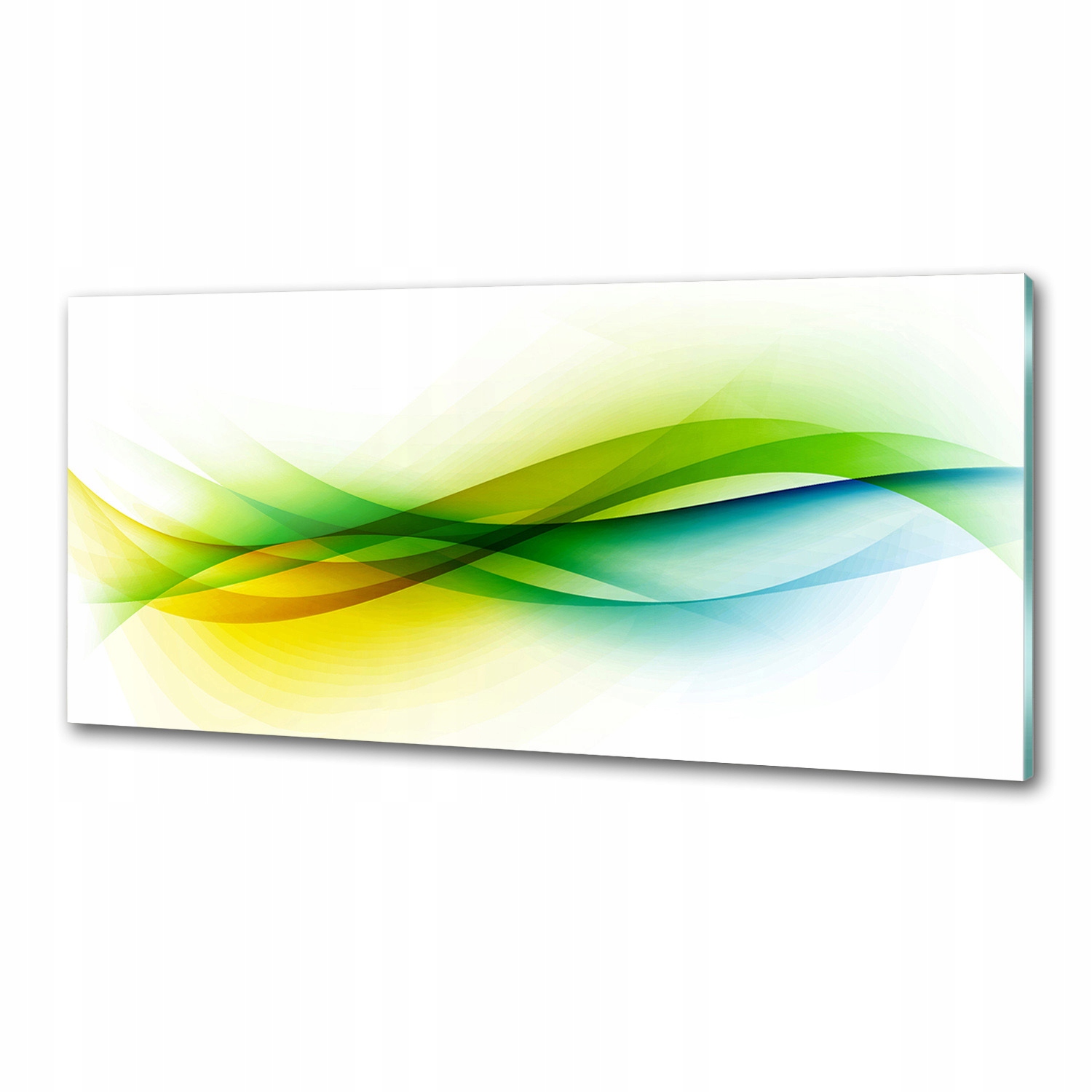 Panel do kuchyne Abstraktné vlny 125 x 50 cm Lepidlo