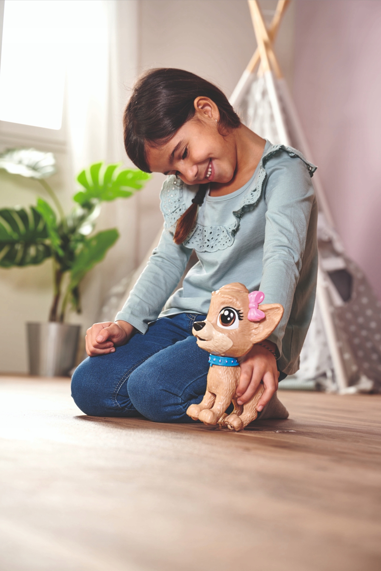 PIESEK CHI CHI INTERAKTYWNY PII PII PUPPY SIUSIA Wiek dziecka 3 lata +