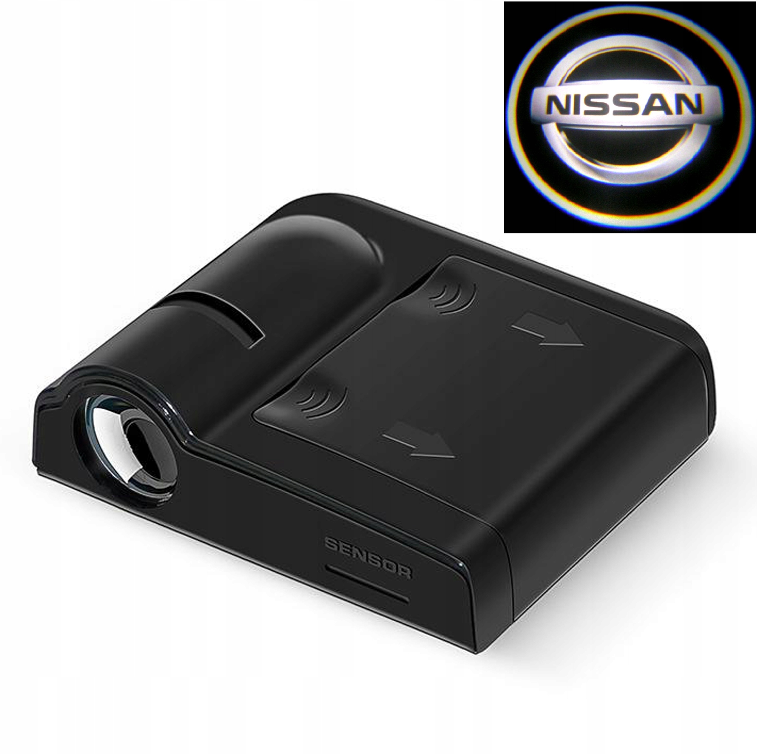

Nissan led logo bezprzewodowe Qashqai Juke Micra
