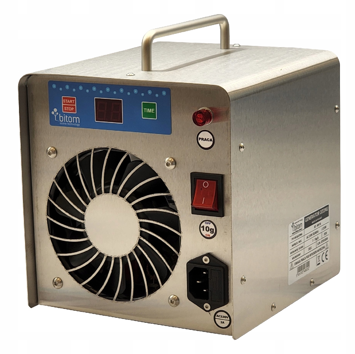 GENERATOR OZONU OZONATOR 10g BITOM BT-NH10+ POLSKI