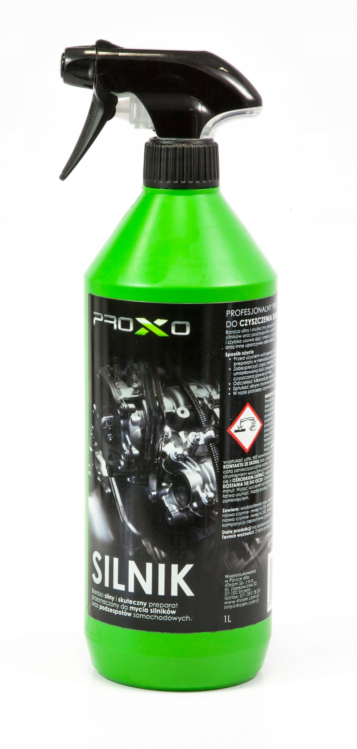 

Proxo Silnik Płyn myje usuwa osady smary oleje 1L