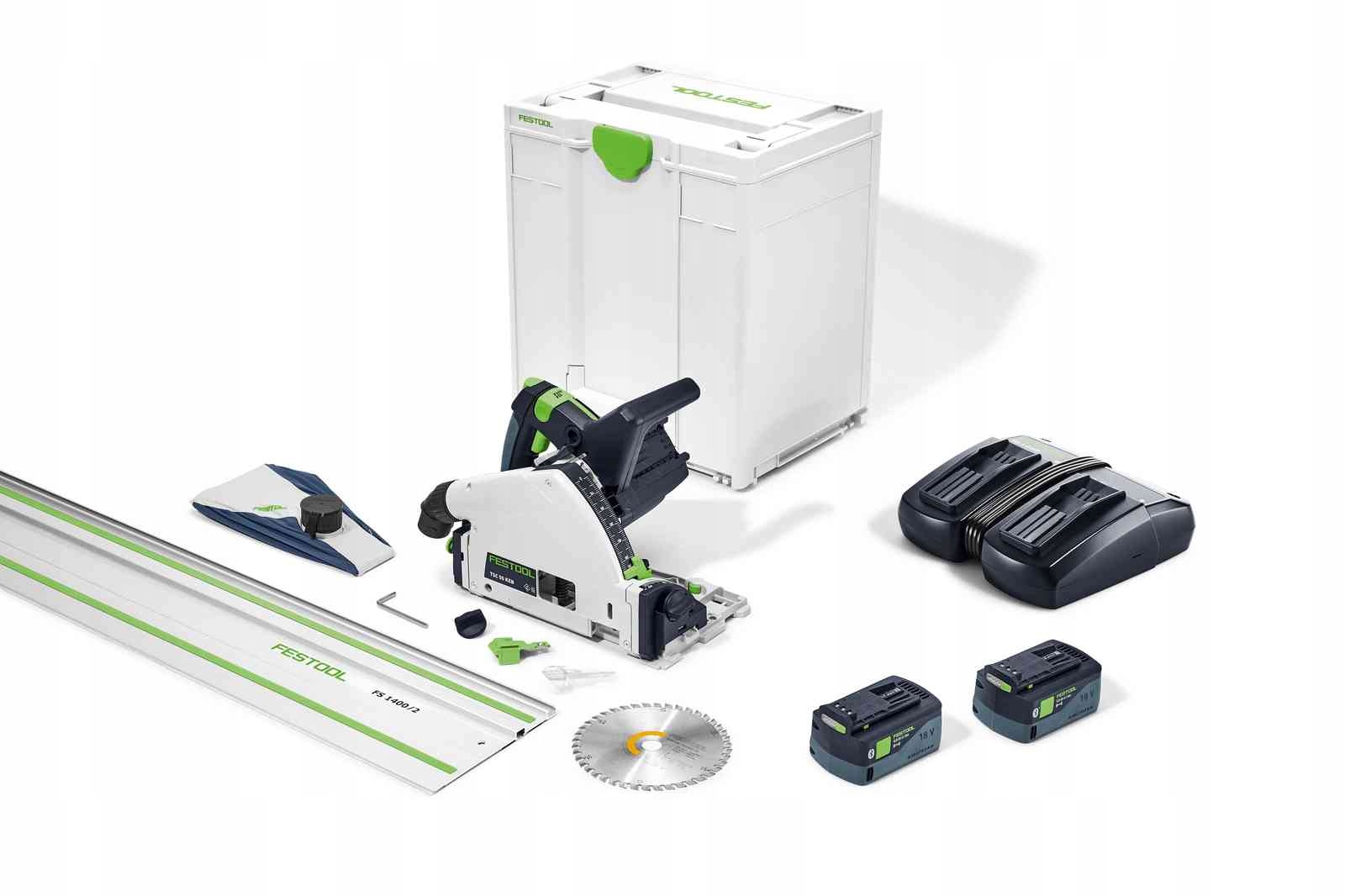 Zagłębiarka Festool Tsc 55 5,0 KEBI-Plus/XL-FS Szyna 2x5,0 Ah