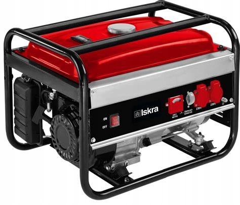 Prądotwórczy generator prądu Iskra 2500W Avr Lpg Gaźnik