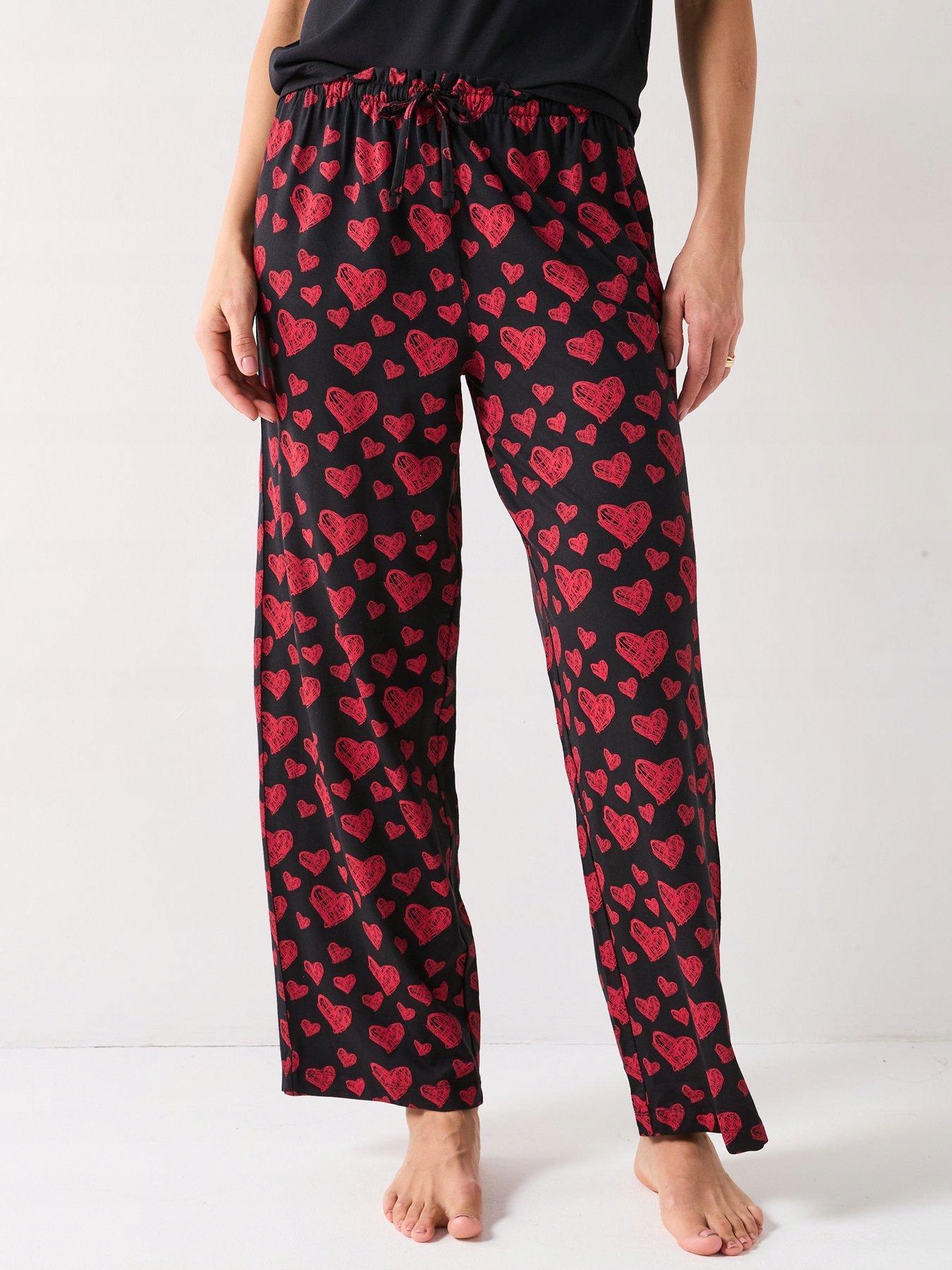 Hugo Pyžamové Kalhoty Se Srdíčky, Velikost 50534299 XL