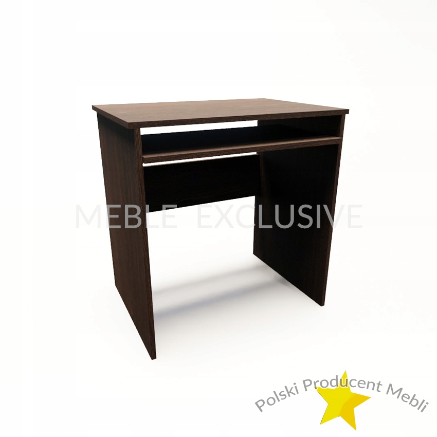 

Biurko Komputerowe Stolik Wenge Płyta 18 mm