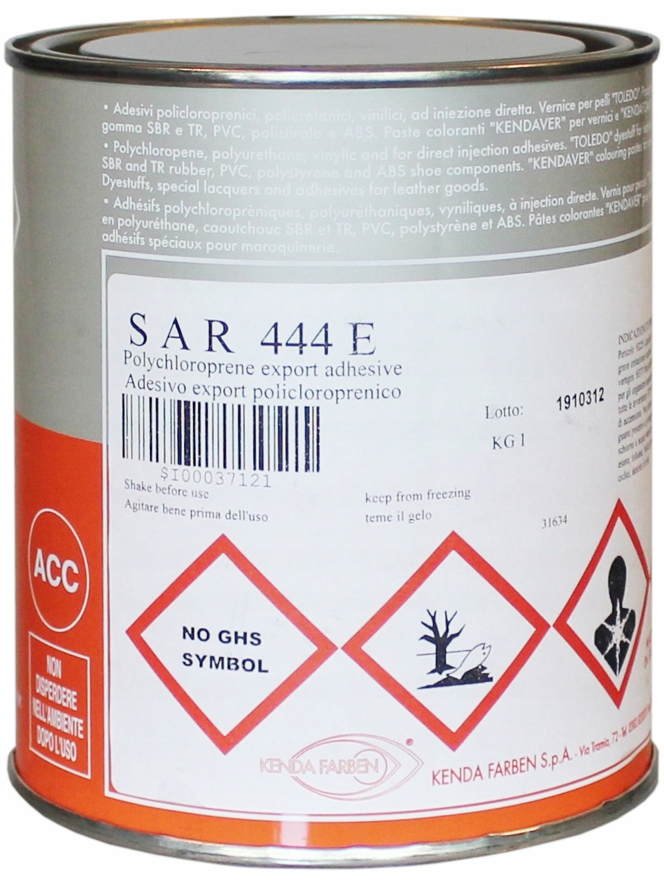 KLEJ SAR 444 E SKÓRA PODESZWY GUMY OSŁONY OGNIOWE