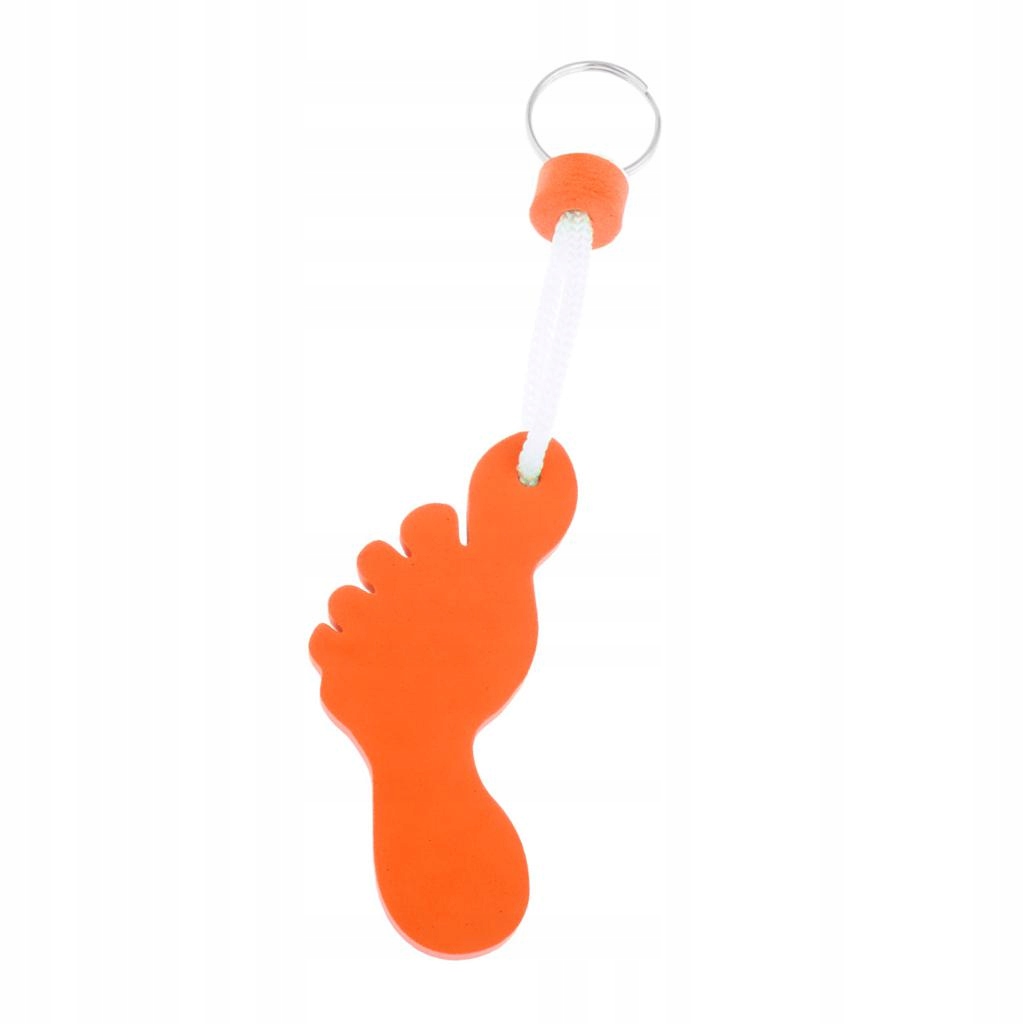 Floating Keyring Float Floatation Keychain Orange Model pływający brelok do kluczy