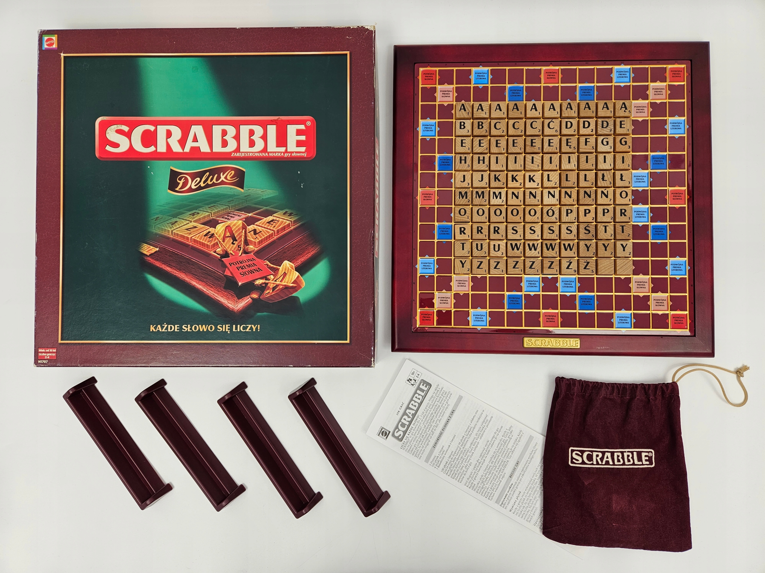 Mattel Scrabble Deluxe