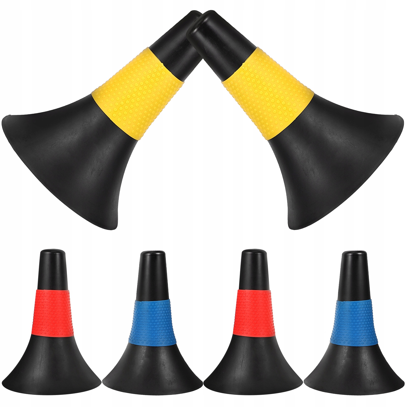 6SZT PRZENOŚNE KONICZYNY PIŁKARSKIE PROFESJONALNE PRZESZKODY ZWINNOŚĆ Marka bez marki