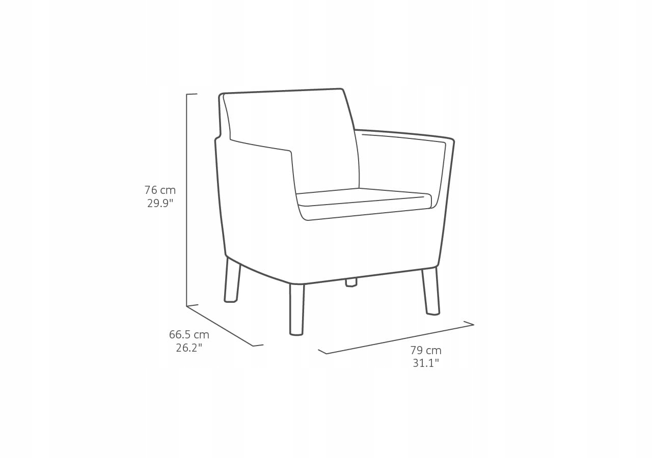 ZESTAW MEBLE OGRODOWE SALEMO 2 os WEEKEND TECHNORATTAN GRAFIT Linia Salemo
