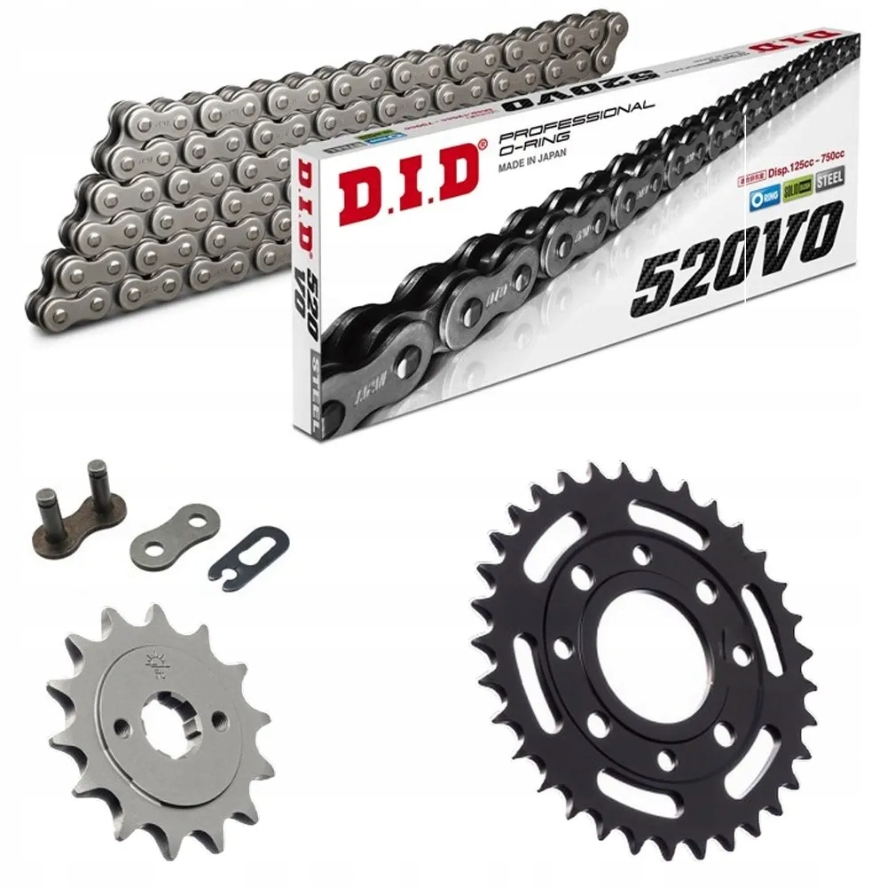 ZNW0000257.000547.PLCO - DID ORING ПРИВОДНОЙ КОМПЛЕКТ HONDA VT125 SHADOW 99-07