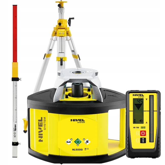 NIWELATOR LASEROWY NIVEL NL500G DIGITAL SJJ32 ŁATA Przeznaczenie na zewnatrz