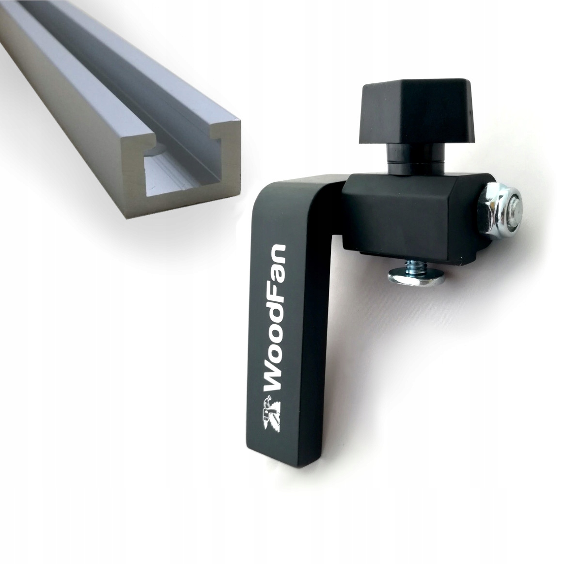 

Zestaw T-track Standard 122cm z obracanym ogranicz