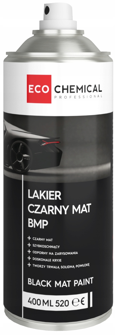 

Ecochemical Farba Lakier Akrylowy Czarny Matowy