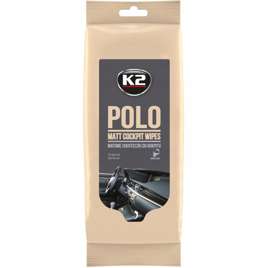 K2 Polo Protectant Chusteczki Do Kokpitu Matt