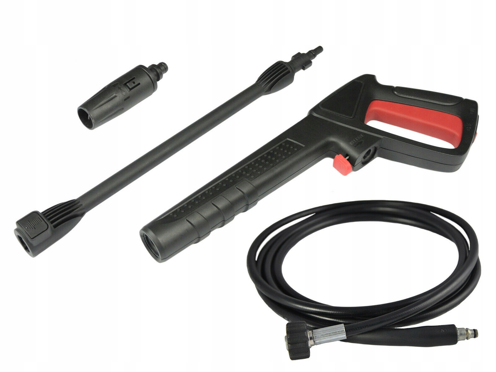 

pistololet lanca dysza myjka Black Decker wąż 10m