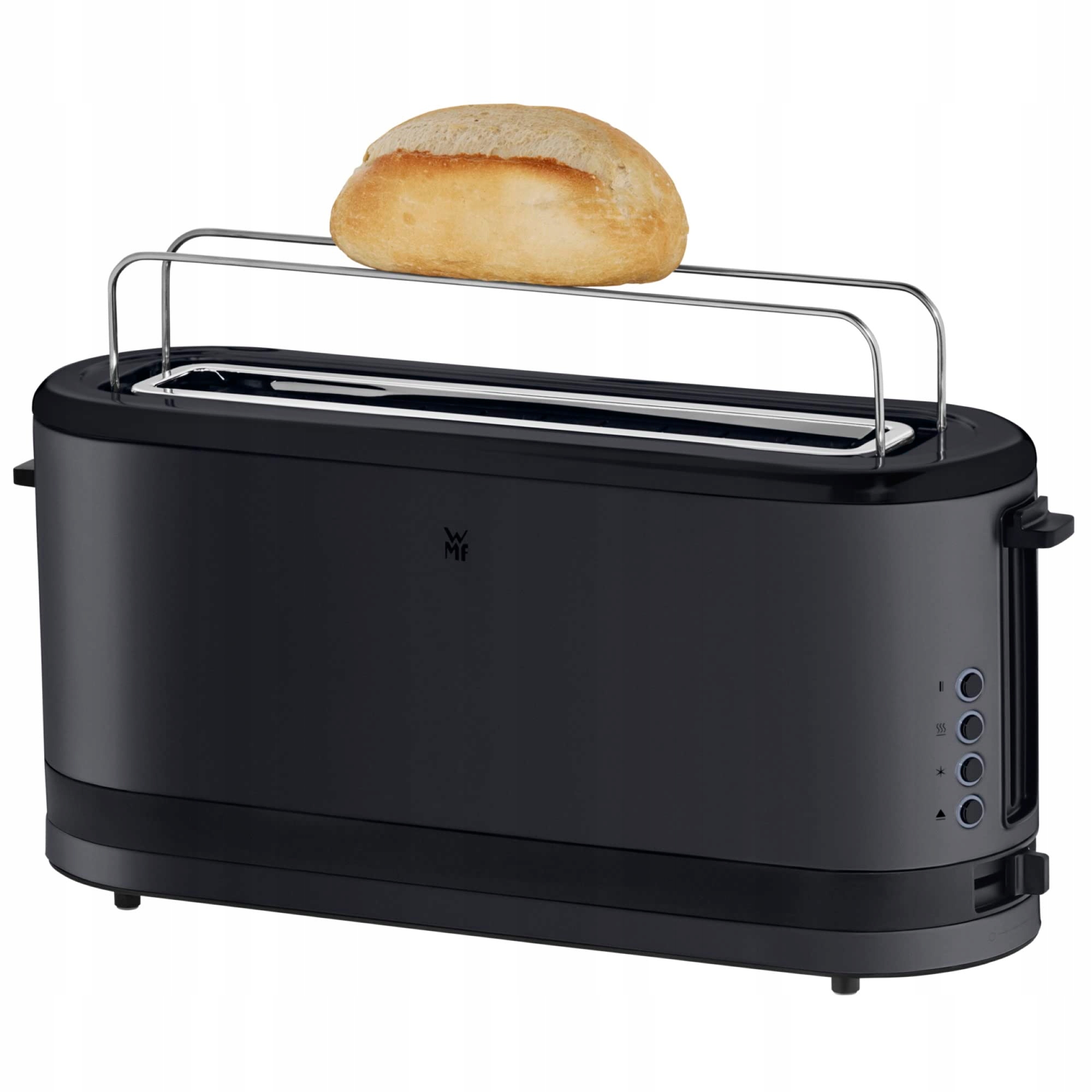 WMF Kuchenminis Toster Długi 2 Kromki Bagel 900W Stal Nierdzewna — miniatura 3
