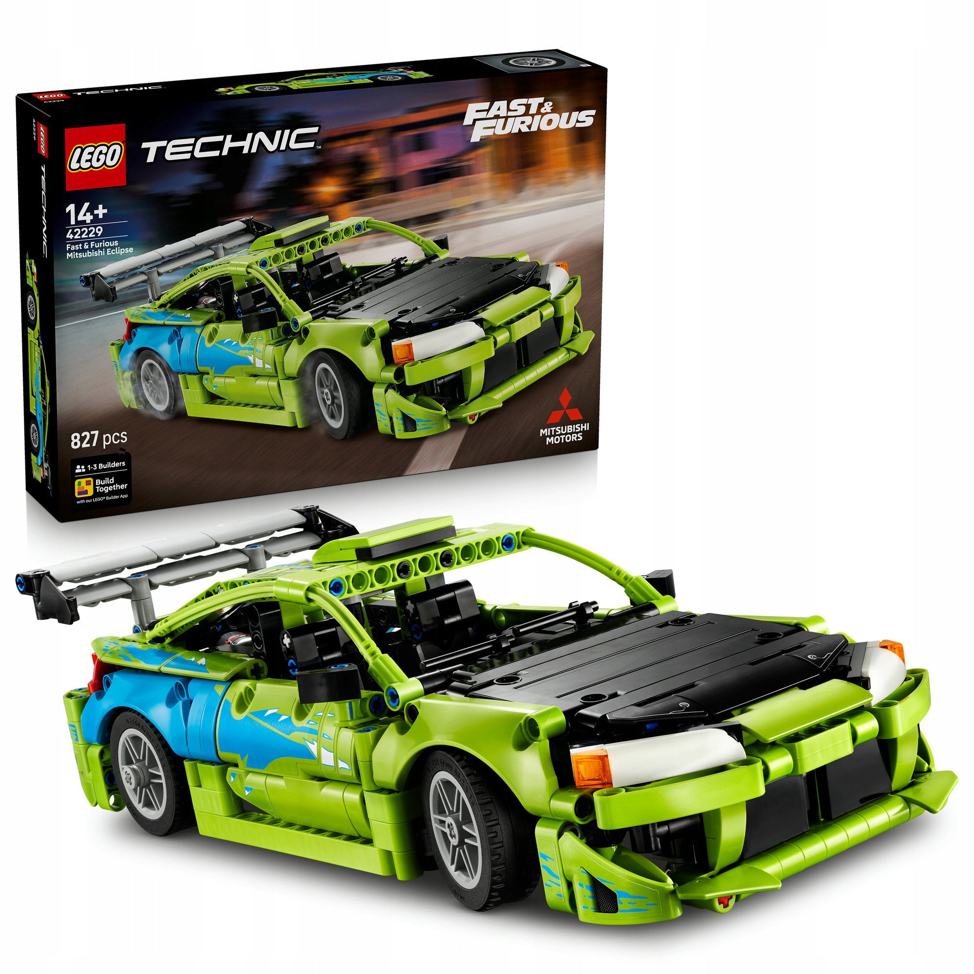 Lego Technic Auto Fast and Furious Mitsubishi Eclipse 42229