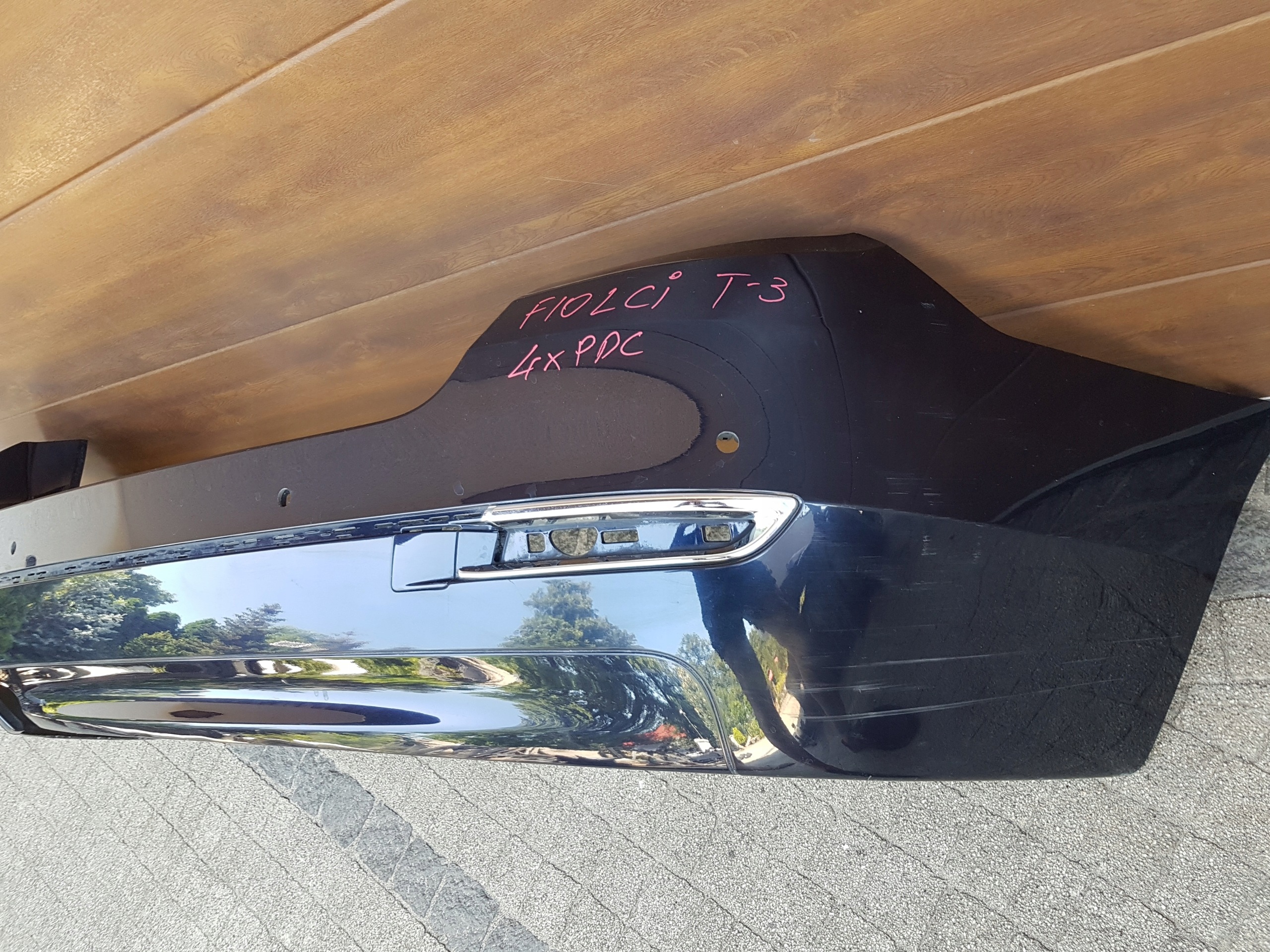 bumper rear BMW 5 F10 LCI