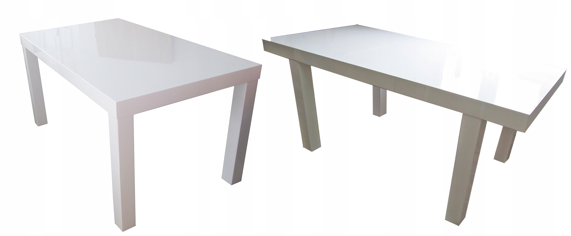 Stół biały wysoki POŁYSK 120x80+40 160 wymiary Kod producenta stolmit