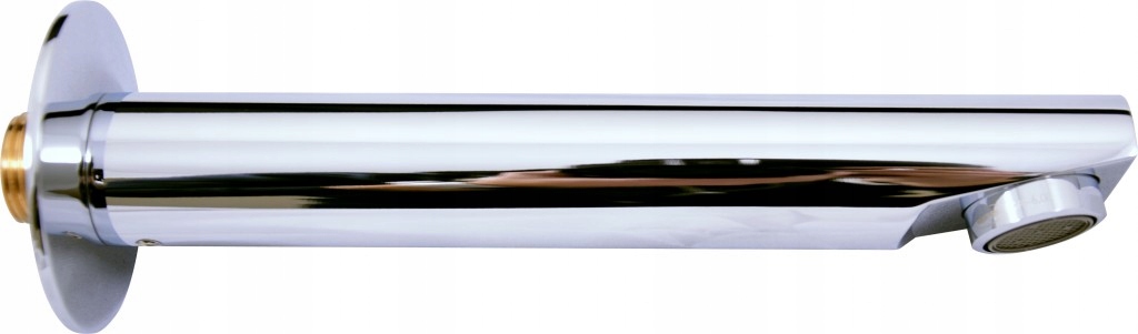 Rav Okrúhla nástenná zásuvka, Farba: Chrómová, Rozmer: 172 mm (TSE001) /sm/