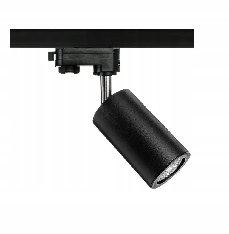 

Lampa Do Salonu Na Szynę GU10 3-FAZY Czarna