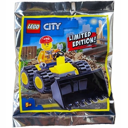 

Lego City 952102, koparka i pracownik budowy