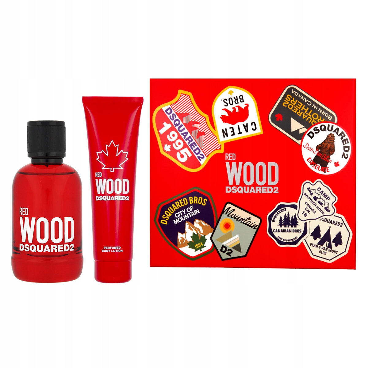 Dsquared2 Red Wood Edt 100 ml Bl 150 ml W