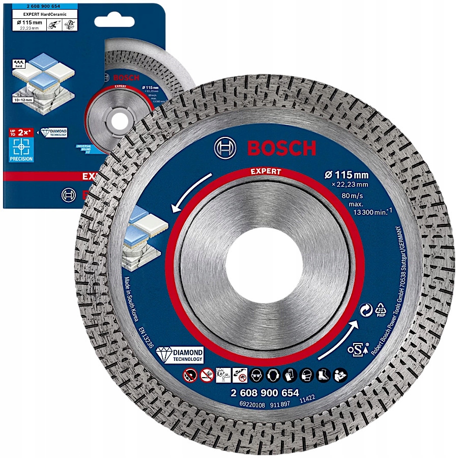 

Bosch Tarcza diamentowa do gresu 115x22.2mm Expert