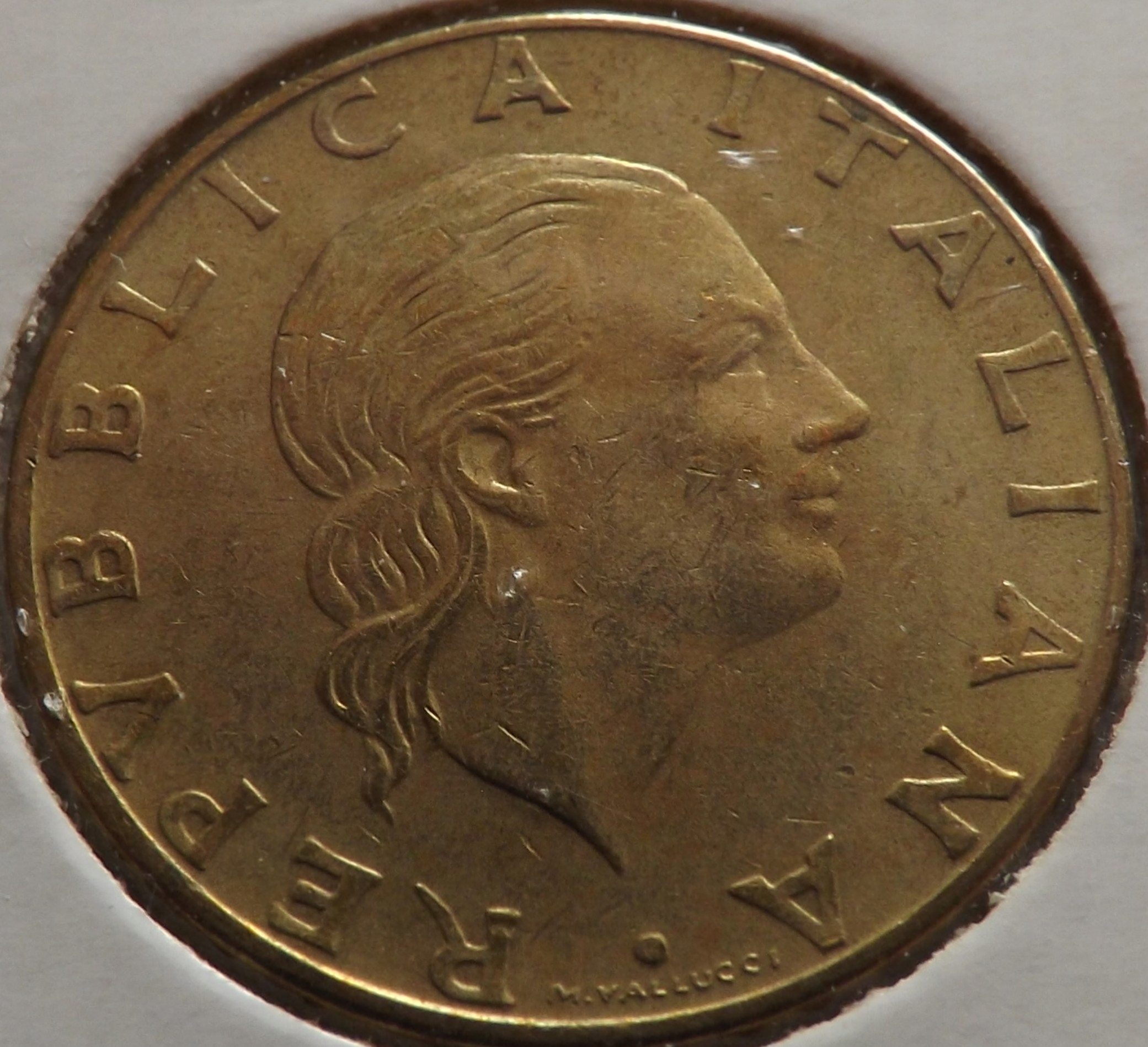 Włochy 200 Lirów 1991 st. 2-