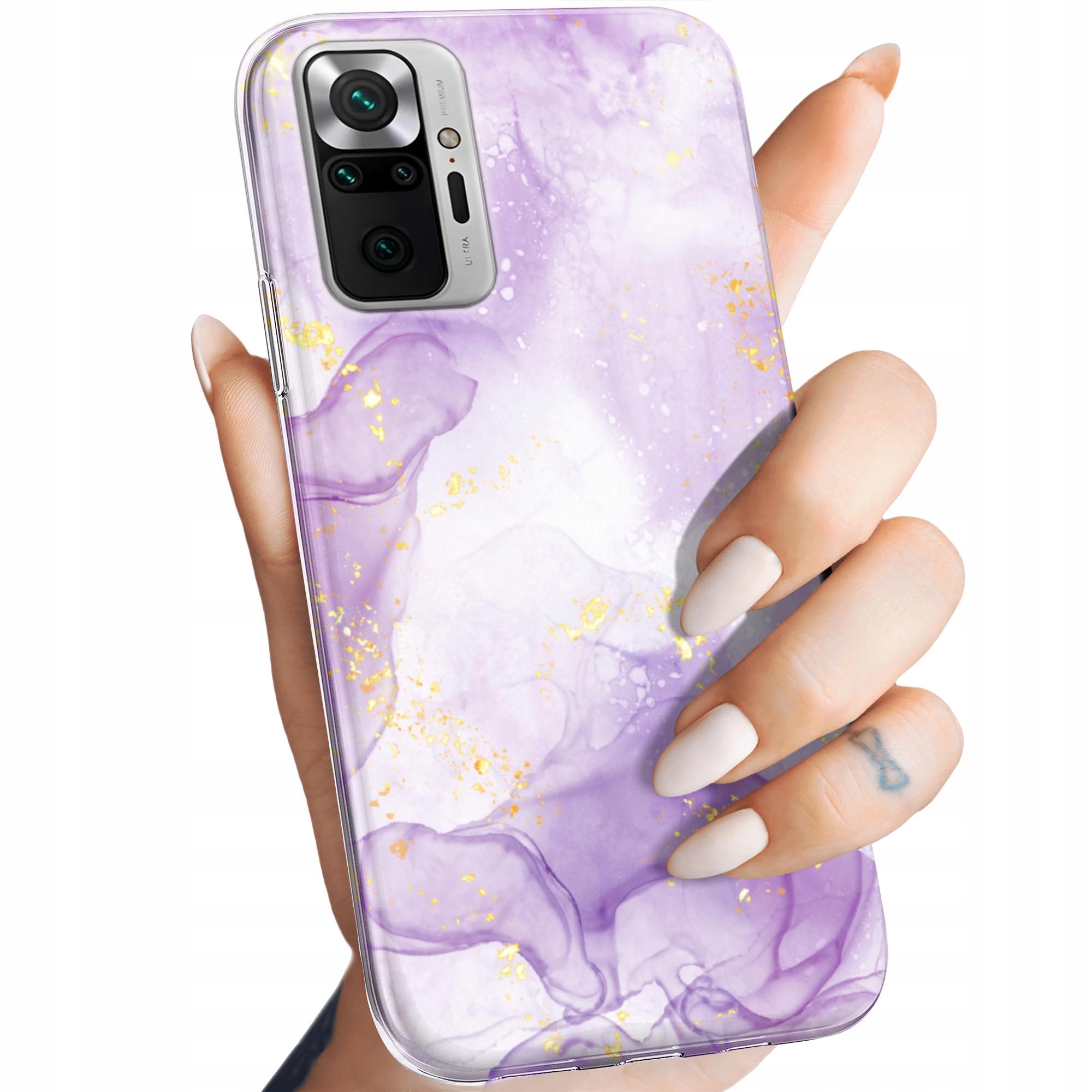 

Etui do Redmi Note 10 Pro 10 Pro Max fioletowe