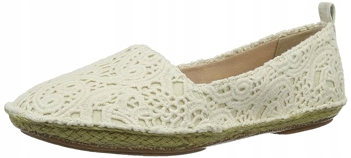 CLARKS CLOVELLY ESPADRYLE DAMSKIE BEŻOWE 37,5 ŻHA
