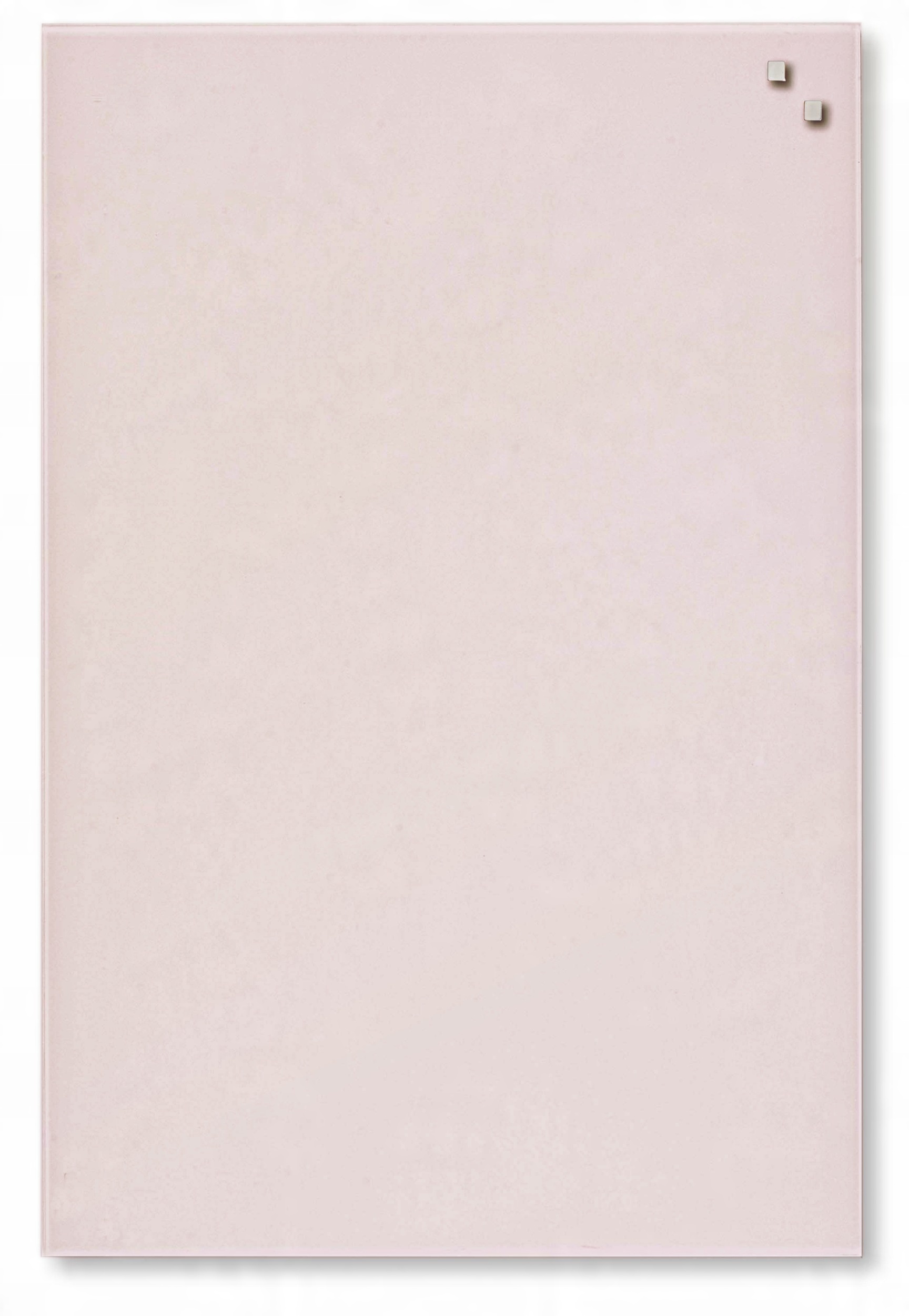 

Pudrowa Róż Szklana Tablica Magnetyczna 40x60 Naga