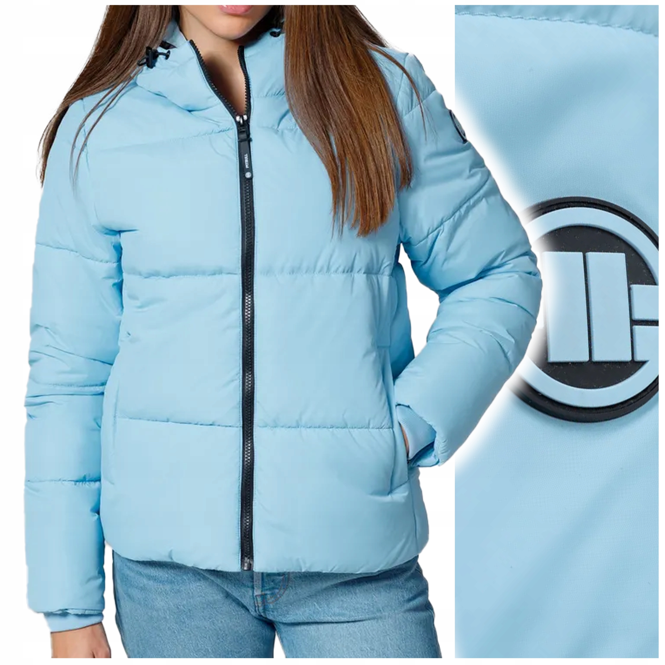 Dámská Zimní Bunda Pit Bull West Coast Vista modrá r.XS