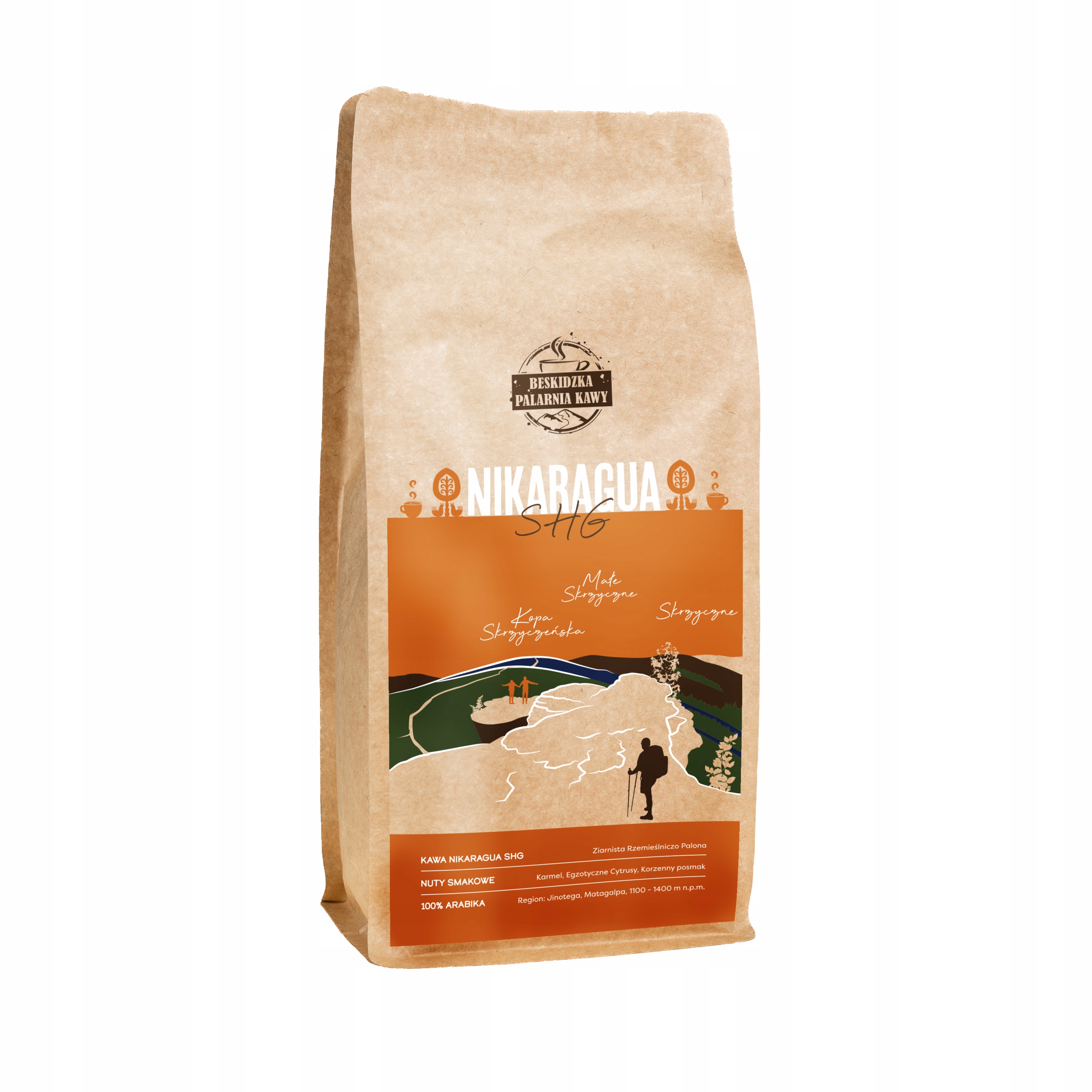 Levně Čerstvě Pražená Káva Nikaragua Shg 1KG 100% Arabica Speciality