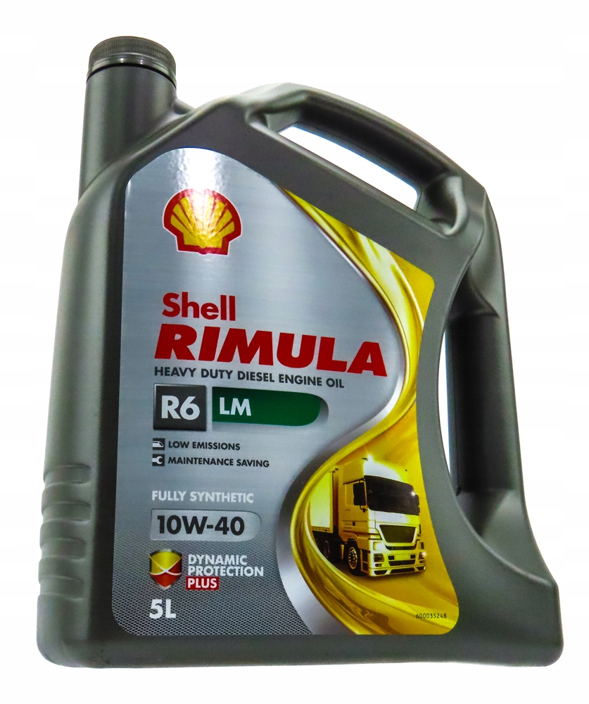 Shell Rimula Motorový Olej 10W40 R6 LM Syntetický 5