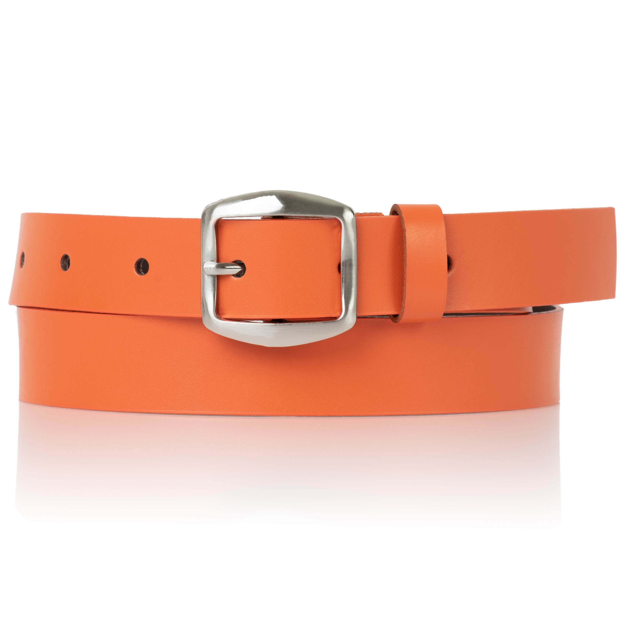 

Sepher Pasek skórzany Pomarańczowy do spodni skóra