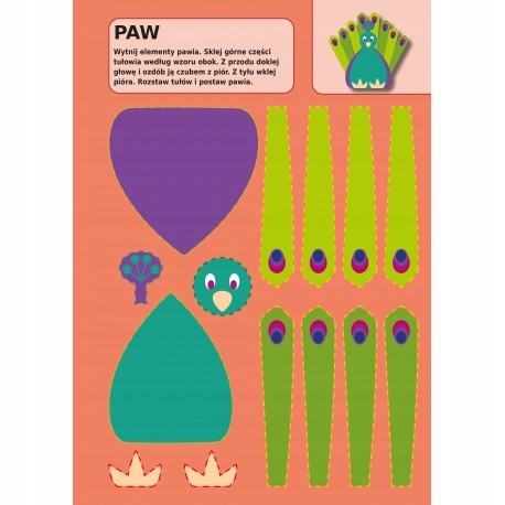 Wesołe wycinanki. Miś i jego przyjaciele 5135